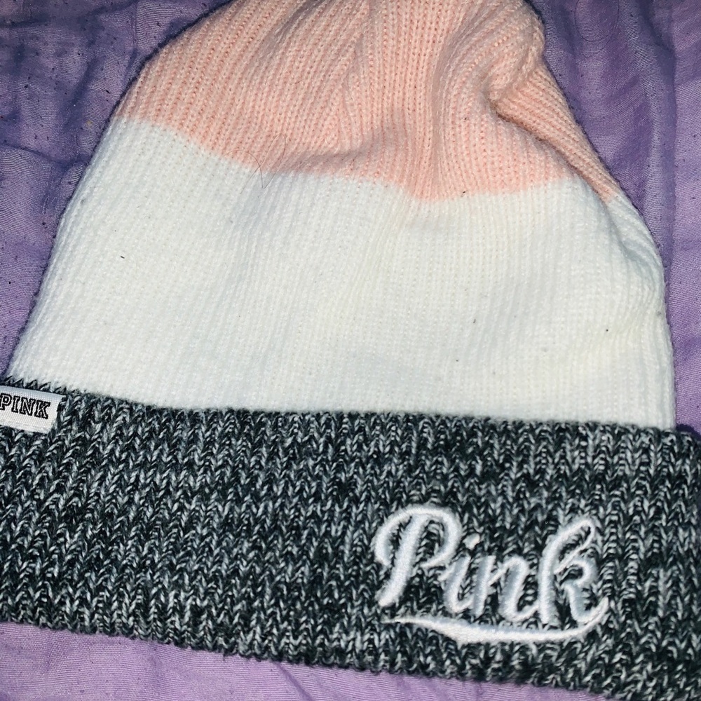 Pink winter hat